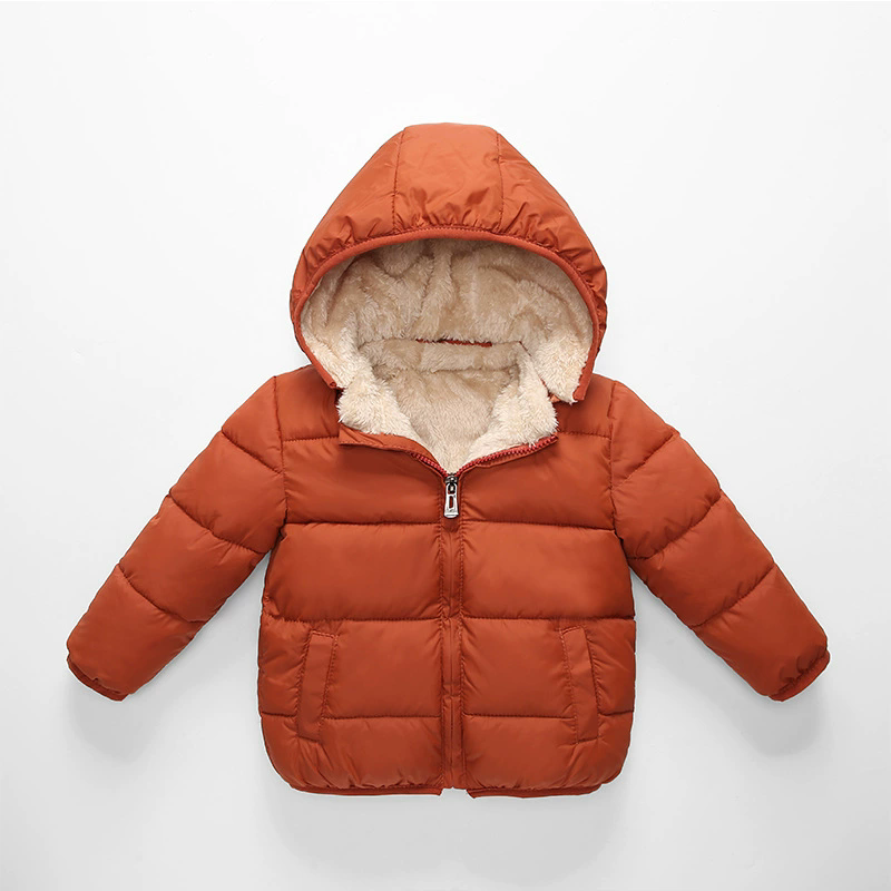 Зимняя куртка-пуховик с капюшо – обзор и цена Toddler Boy Winter Fleece Jacket